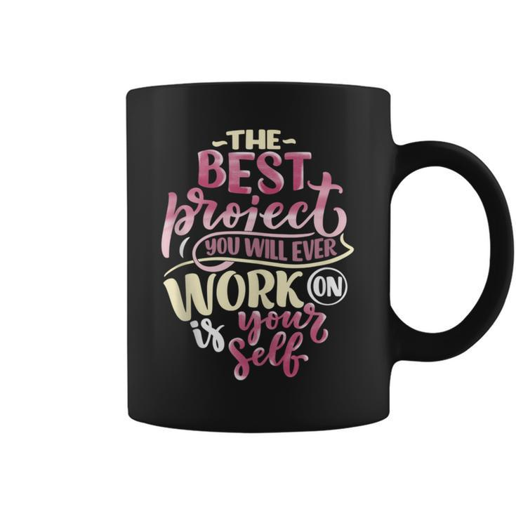 Positive Quote Weight Loss Body Transformation Inspiring Coffee Mug