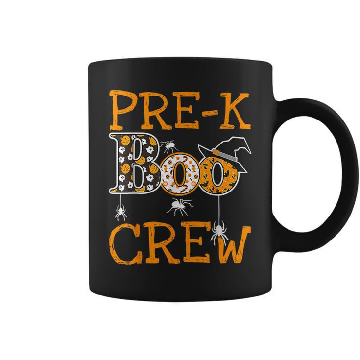 Pre-K Boo Crew Teacher Student Team Halloween Costume Coffee Mug