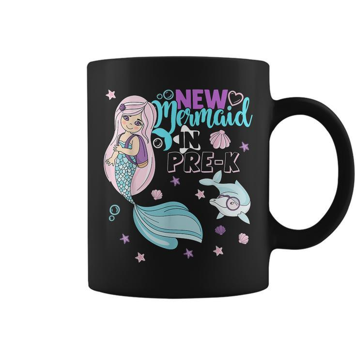 Pre K Here I Come First Day Of Prek Preschool Mermaid Girls  Mermaid Gifts Coffee Mug