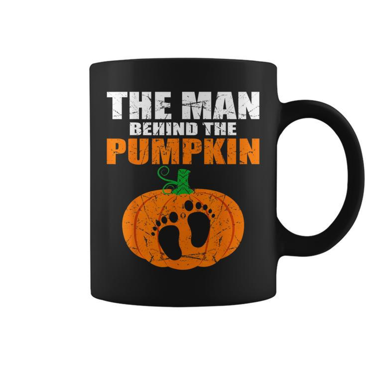 Pregnant Halloween Costume For Dad Expecting Lil Pumpkin Coffee Mug