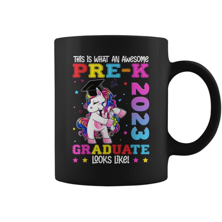 Prek Graduation  Prek Kindergarten Unicorn Class 2023 Coffee Mug