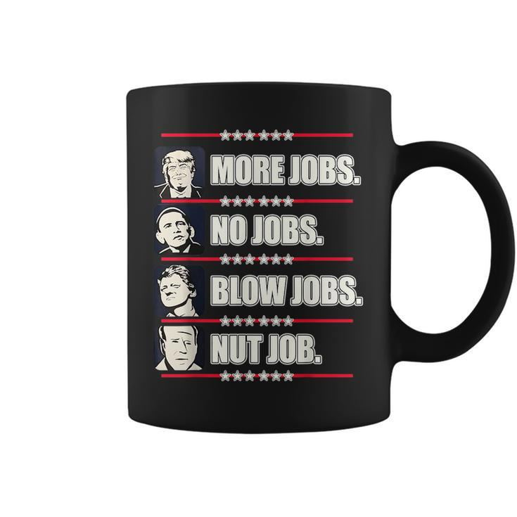 Presidents Vote Trump Anti Biden Obama Clinton Funny Choice  Coffee Mug