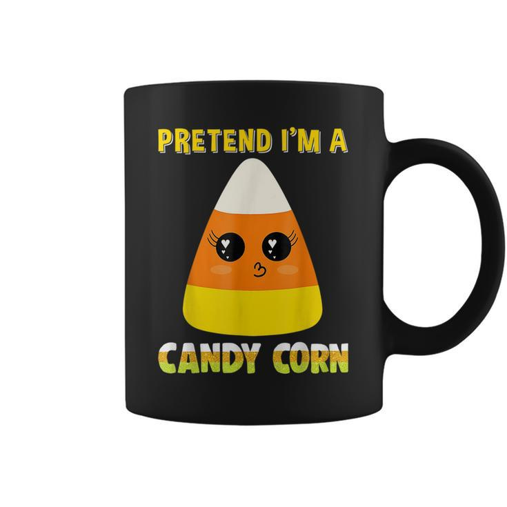 Pretend I'm A Candy Corn Fall Party Halloween Costume Halloween Costume  Coffee Mug