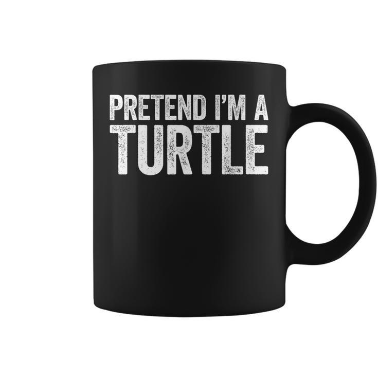 Pretend I'm A Turtle Matching Costume Coffee Mug