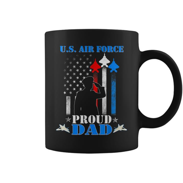 Pride Military Family Proud Dad Us Air Force   Coffee Mug