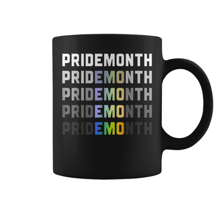 Pride Month Emo Demon Lgbt Gay Pride Month Transgender  Coffee Mug