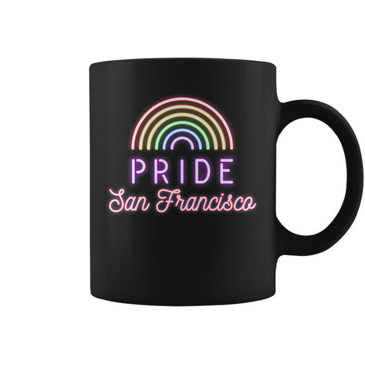 Pride Rainbow San Francisco Lgbt Gay Lesbian Trans Gift   Coffee Mug
