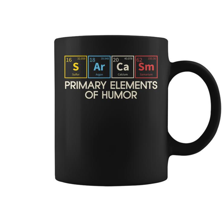 Primary Elements Of Humor Irony Words Sarcasm  Coffee Mug