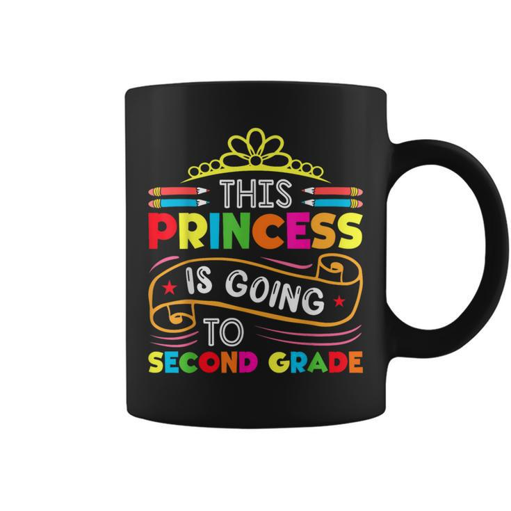 This Princess Is Going To Second Grade Girls Back To School Coffee Mug