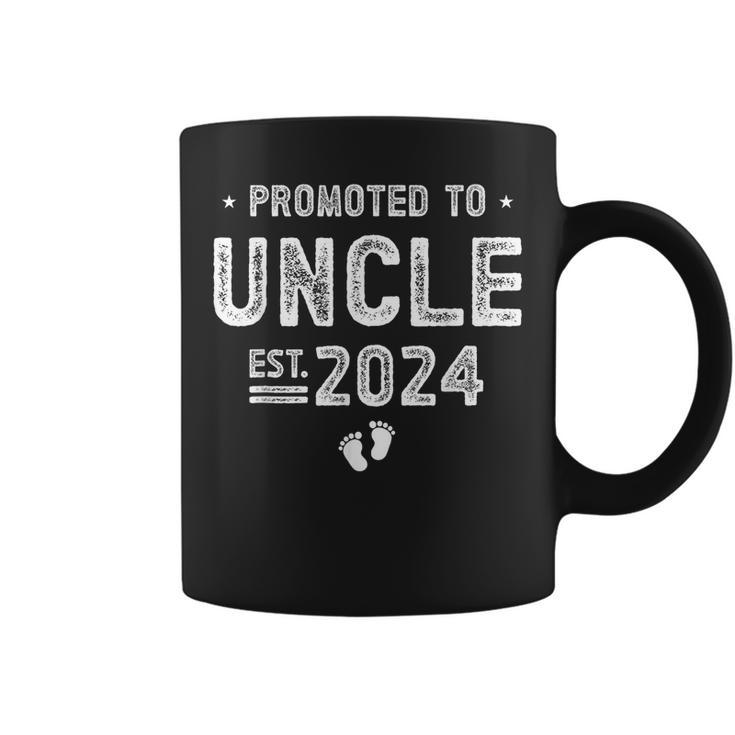 Promoted To Uncle 2024 Soon To Be Uncle  Coffee Mug