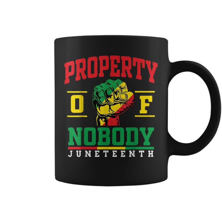 Property Of Nobody Junenth Black History 2023 Women  Coffee Mug