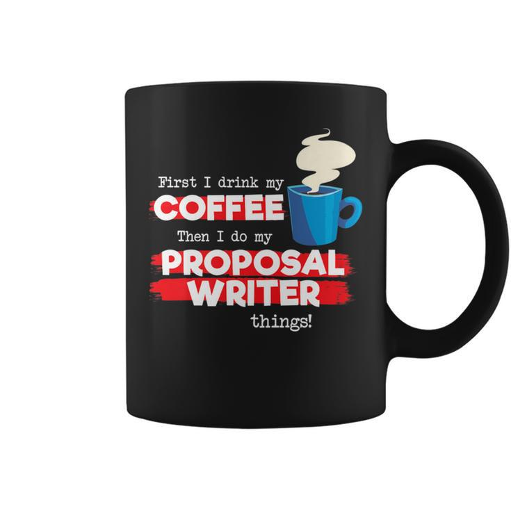 Proposal Writer And Coffee Lover Appreciation Coffee Mug