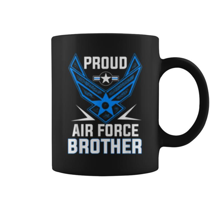 Proud Air Force Brother  Veteran Pride   Coffee Mug
