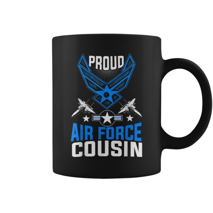 Proud Air Force Cousin  Veteran Pride   Coffee Mug