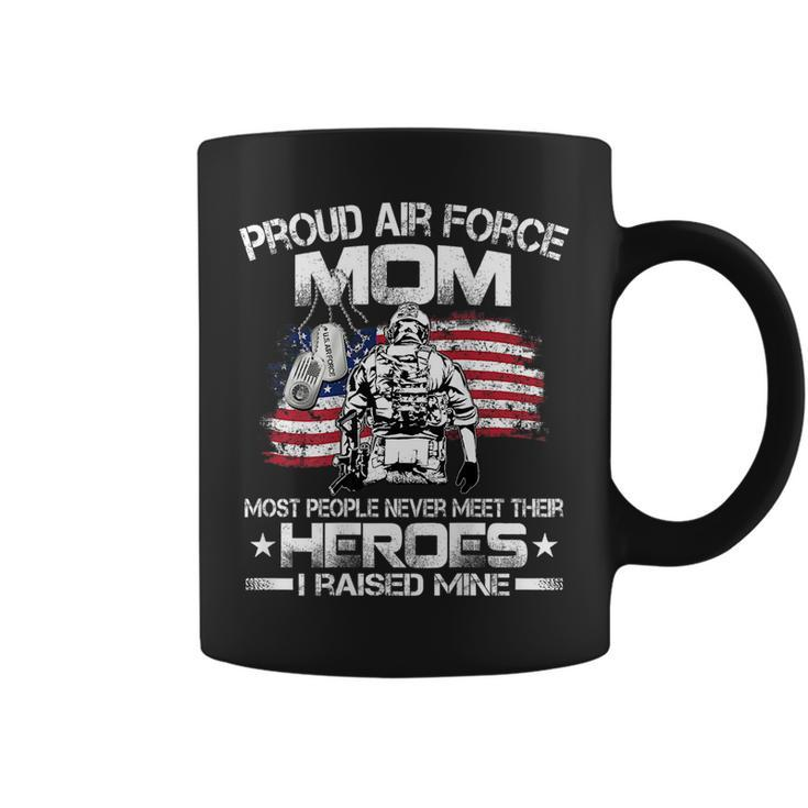 Proud Air Force Mom Air Force Graduation Mom Usaf Heroes  Coffee Mug