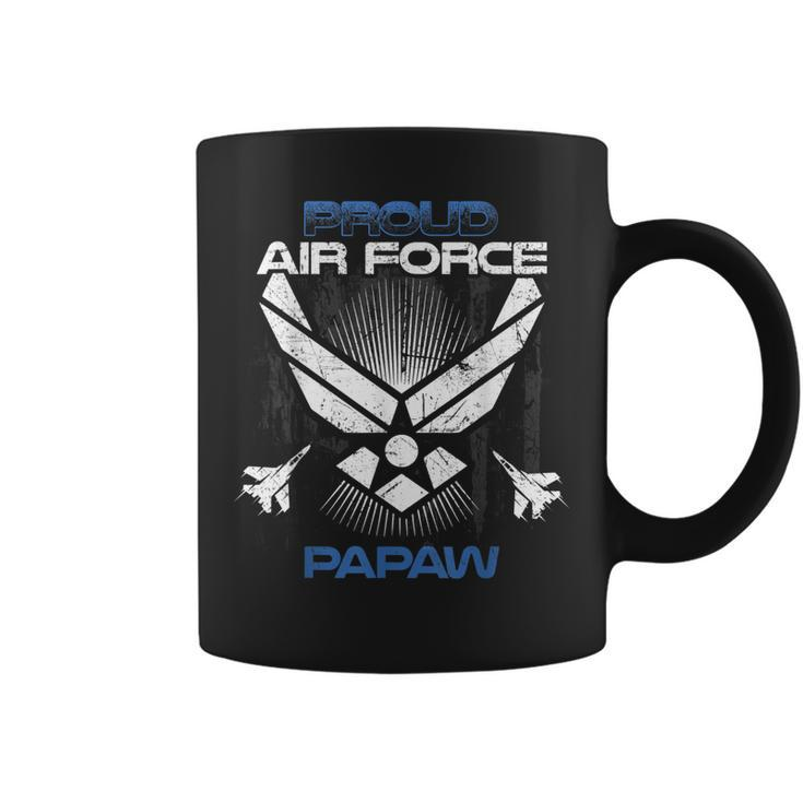 Proud Air Force Papaw  Veterans Day   Coffee Mug