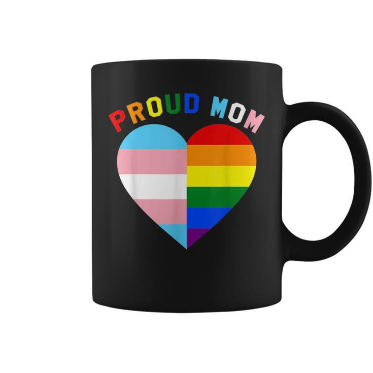 Proud Ally Lgbtq Transgender Proud Moms For Proud Trans Mom  Coffee Mug
