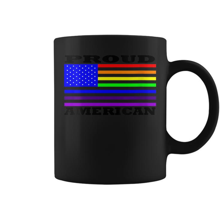 Proud American Flag Gift For Womens Coffee Mug