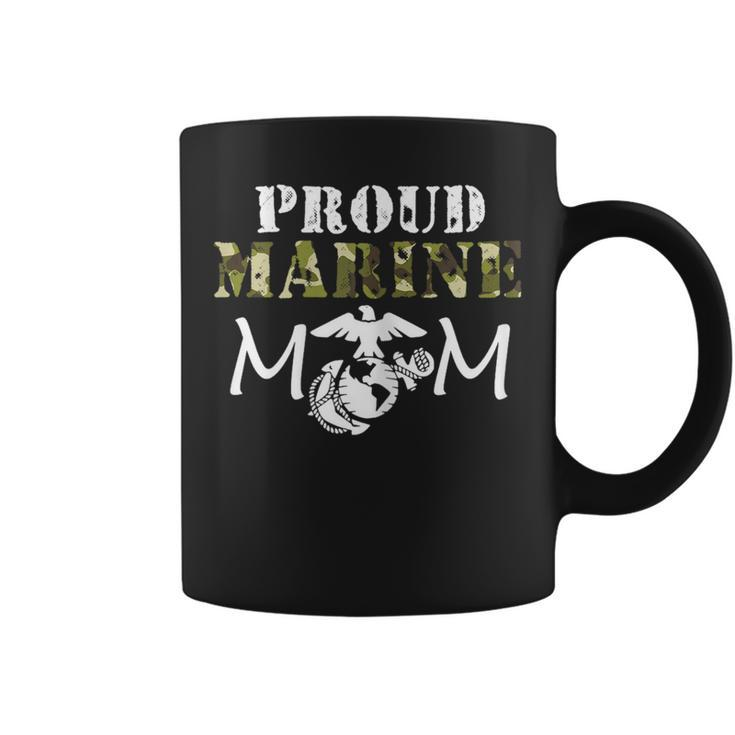 Proud Army Mom Us Flag  Military Pride Gift  Coffee Mug