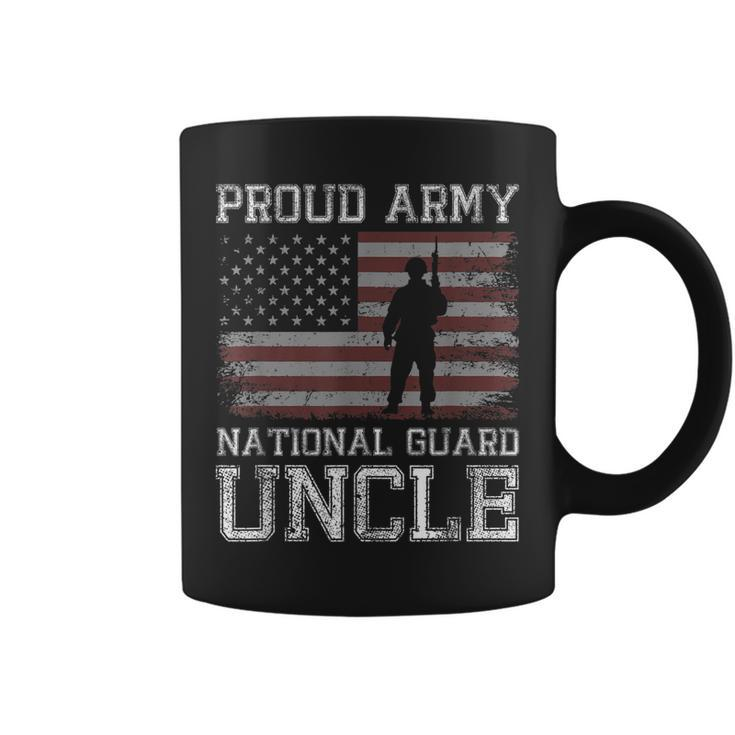 Proud Army National Guard Uncle  Us Military Gift  Gift For Mens Coffee Mug