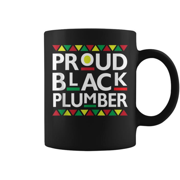 Proud Black Plumber African American History Month Pride  Coffee Mug