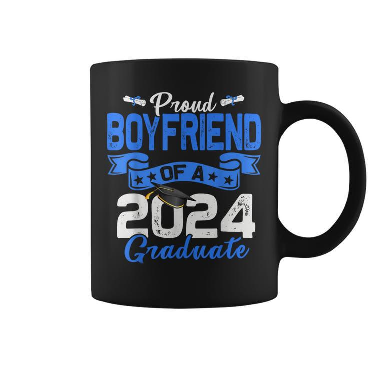 Proud Boyfriend Of A Class Of 2024 Graduate For Graduation Coffee Mug