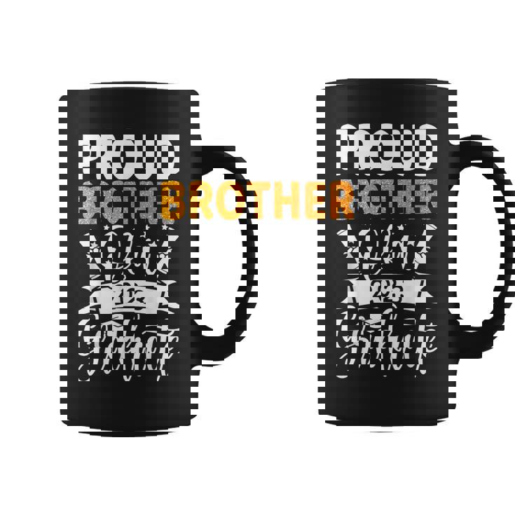 Proud Brother Of A 2023 Graduate Senior Family Graduation Funny Gifts For Brothers Coffee Mug
