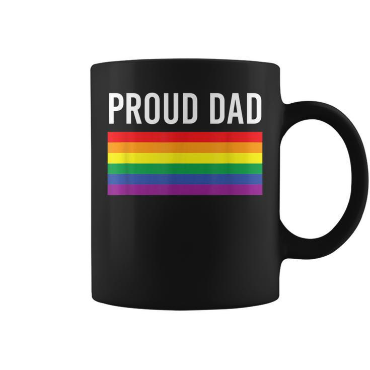 Proud Dad - Gay Pride Lgbtq Father Parent  Coffee Mug