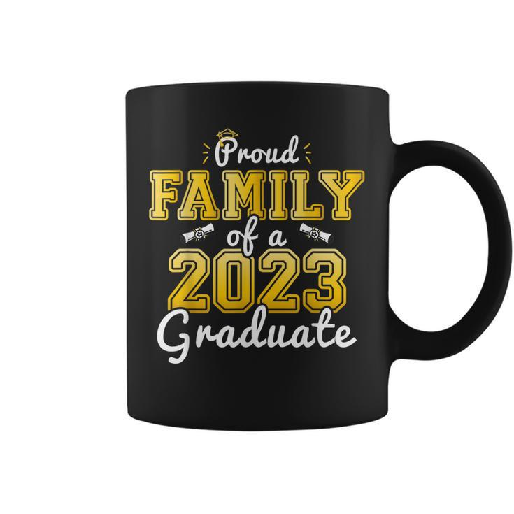 Proud Family Of A 2023 Graduate Senior 23 Graduation  Coffee Mug
