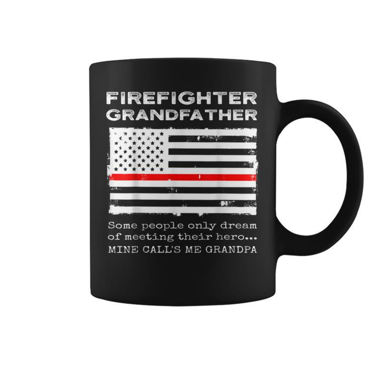 Proud Firefighter Grandfather Fireman Grandpa Coffee Mug