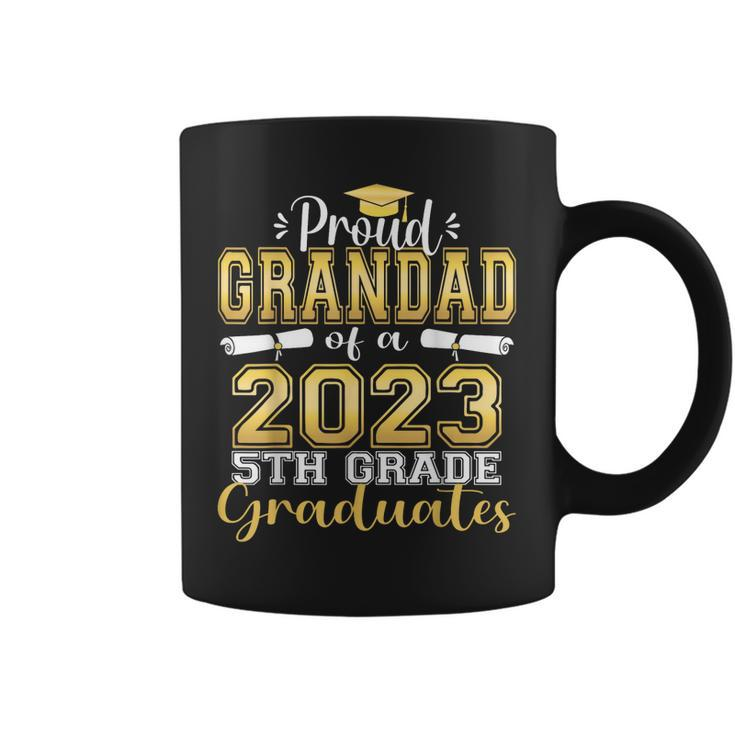 Proud Grandad Of 5Th Grade Graduate 2023 Family Graduation Coffee Mug