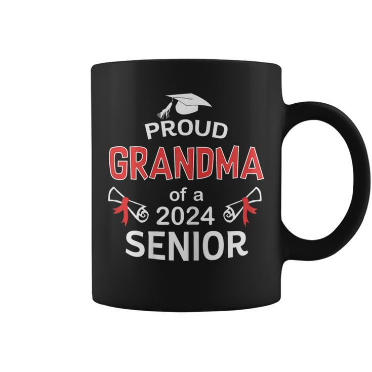 Proud Grandma Of A 2024 Senior Graduation 2024 Coffee Mug