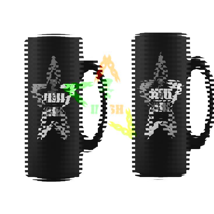 Proud Irish St Patricks Day Colorful Celtic Pride Funny  Coffee Mug