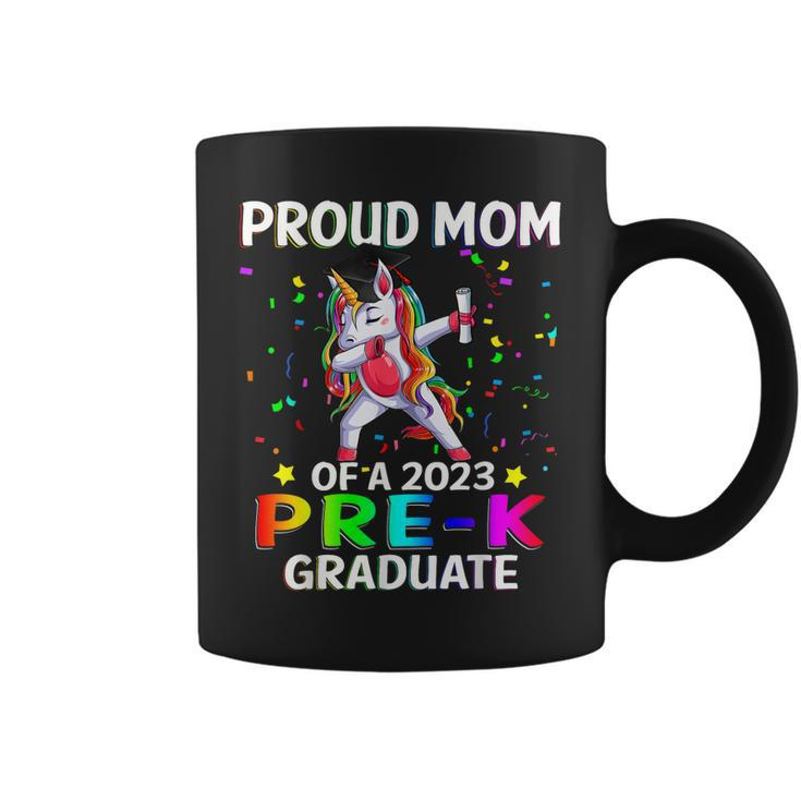 Proud Mom Of A Class Of 2023 Prek Graduate Unicorn Coffee Mug