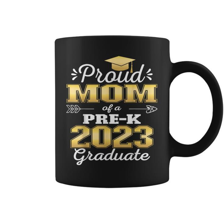 Proud Mom Of Pre K School Graduate 2023 Graduation Mom Coffee Mug