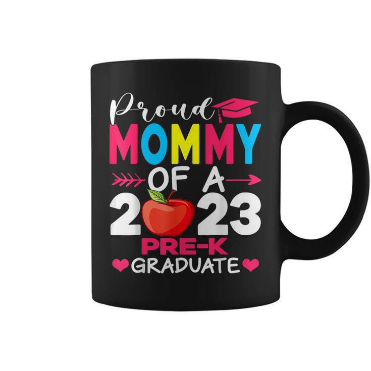 Proud Mommy Of 2023 Pre K Graduate Funny Graduation Coffee Mug