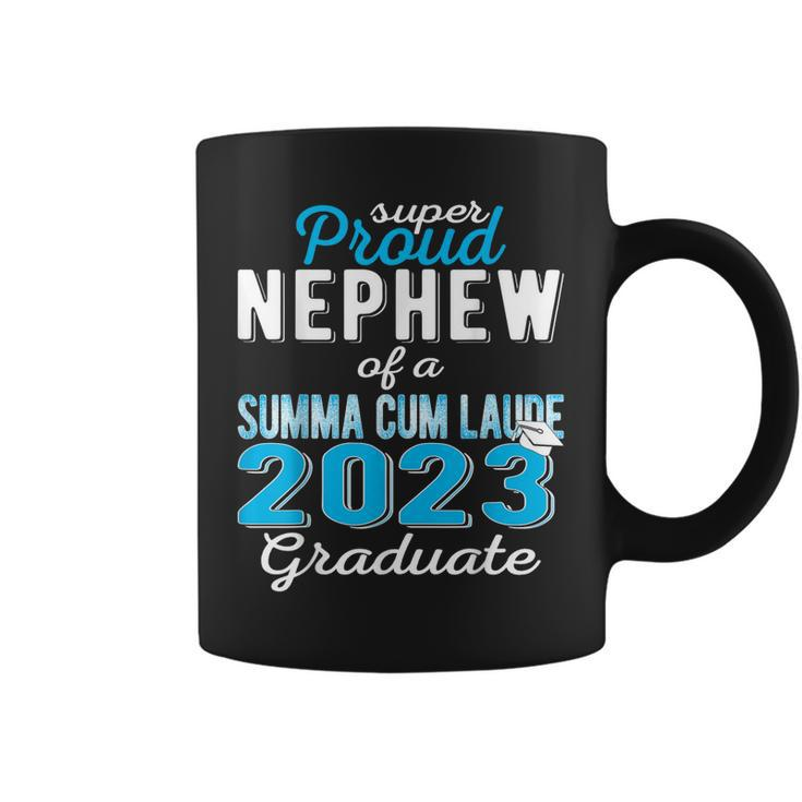 Proud Nephew 2023 Summa Cum Laude Graduate Class 2023 Grad Coffee Mug