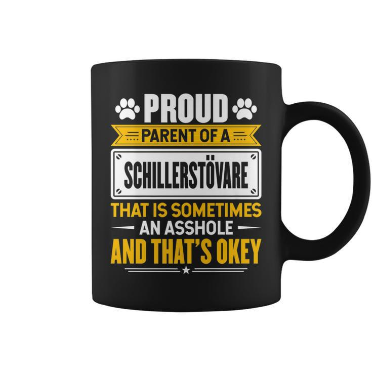 Proud Parent Of A Schillerstövare Dog Owner Mom & Dad Coffee Mug