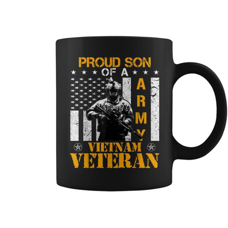 Proud Son Of A Army Vietnam Veteran  Cool Gift Coffee Mug