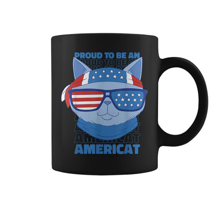 Proud To Be An Americat 4Th Of July Americat Us Flag Coffee Mug