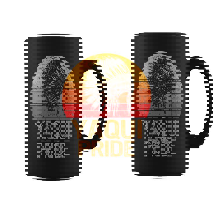 Proud To Be Yaqui Native American Indigenous Pride Indian  Coffee Mug