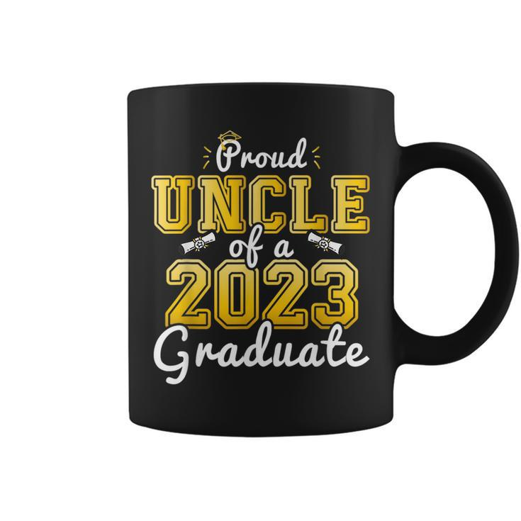 Proud Uncle Of A 2023 Graduate Senior 23 Graduation  Coffee Mug
