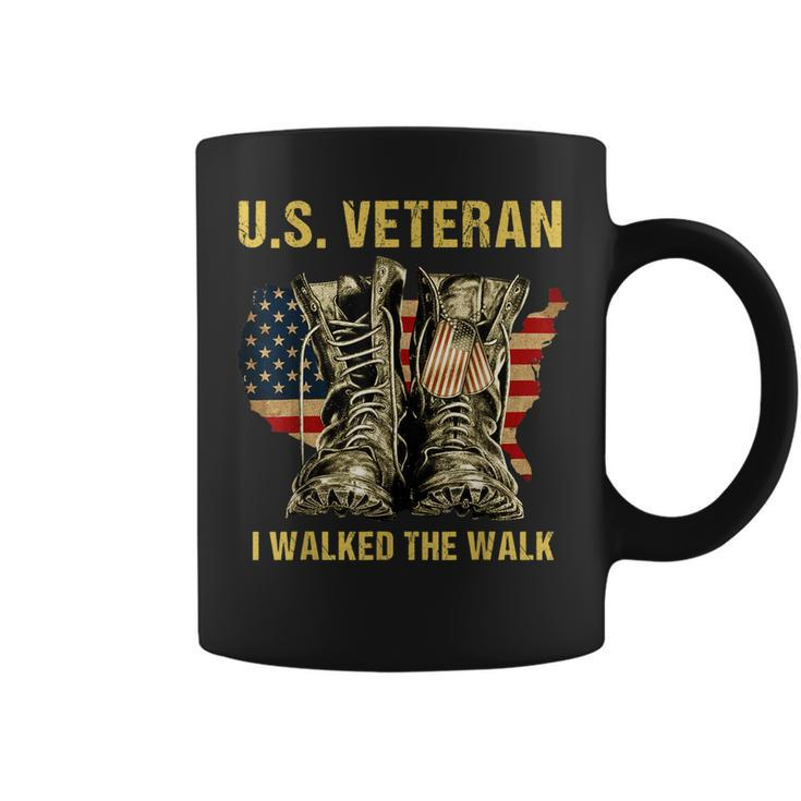 Pround Us Veteran I Walked The Walk  Coffee Mug