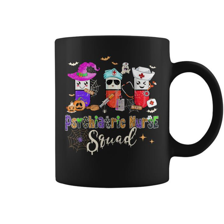 Psych Nurse Squad Boo Nurse Spooky Season Halloween Nursing Coffee Mug