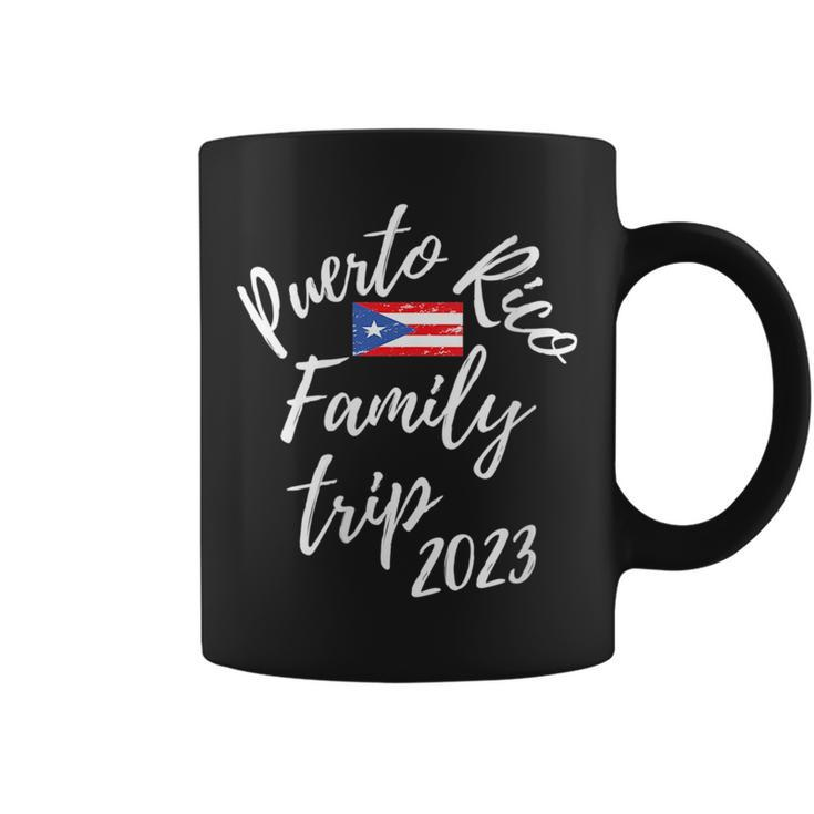 Puerto Rico Family Trip 2023 Vacation Fun Matching Design  Coffee Mug