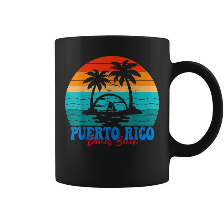Puerto Rico Souvenir Domes Beach Summer Vacation Trip  Coffee Mug