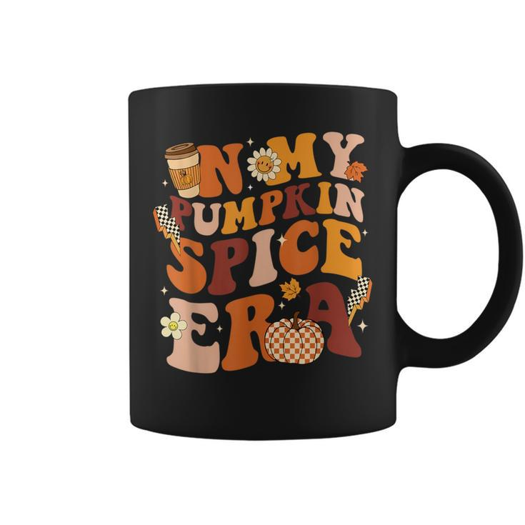 In My Pumpkin Spice Era Retro Autumn Thanksgiving Fall Y'all Coffee Mug