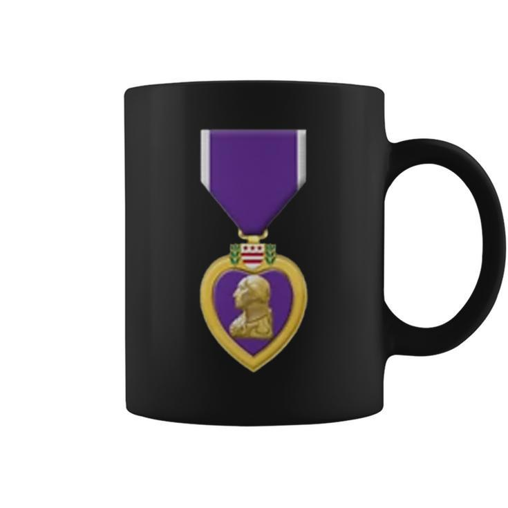 Purple Heart Us Military Purple Heart Veteran  Coffee Mug