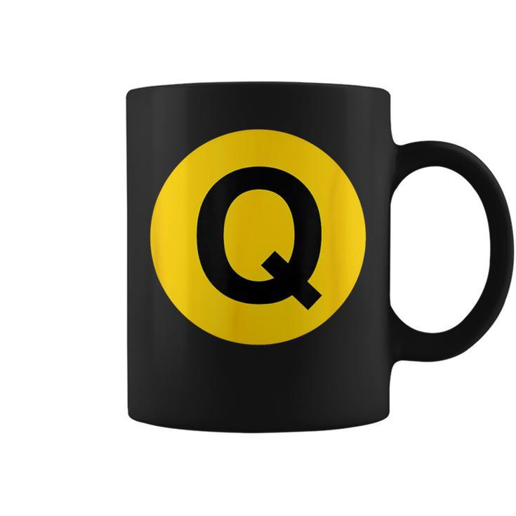 Q Train Coffee Mug