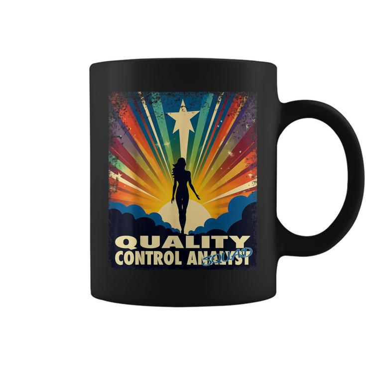 Quality Control Analyst Female Hero Job Women Coffee Mug